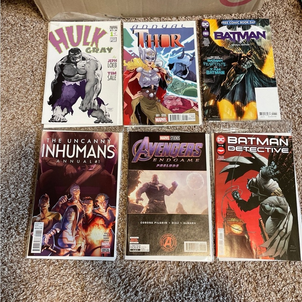 Lot of Marvel and DC Comics